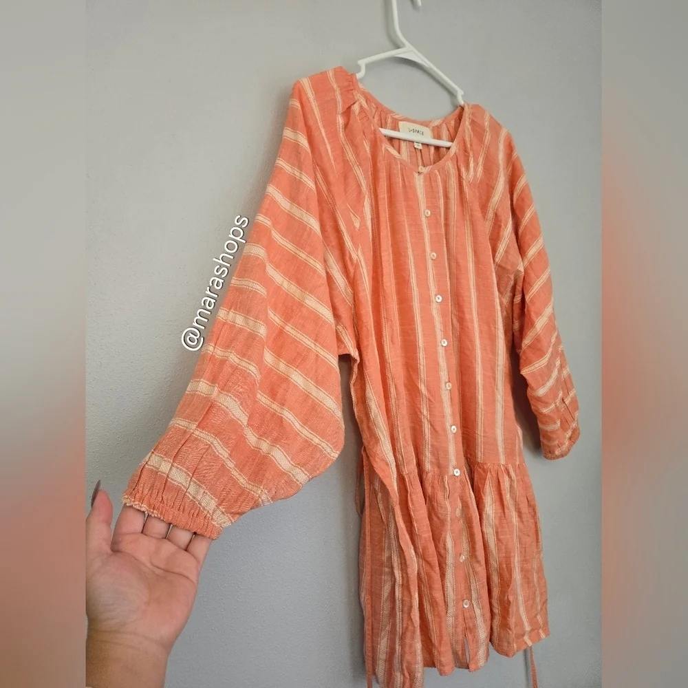 L*Space Vida Dress Poolside Stripe Clay